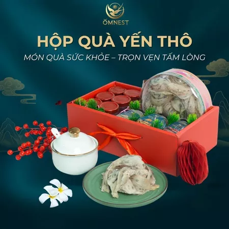YẾN THÔ SET HỘP - 50G 1 hop qua yen tho