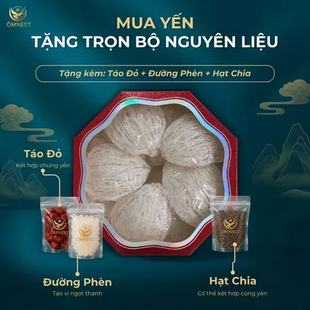Yến Tinh Chế Full Sợi - VIP 2 tinh che soi 1