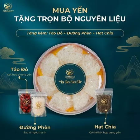 Yến Tinh Chế sợi ngắn 2 tinh che soi ngan 1