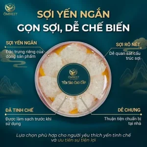 Yến Tinh Chế sợi ngắn 14 tinh che soi ngan 2
