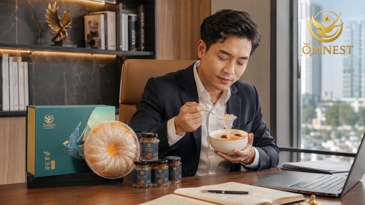 Tại sao yến sào phù hợp với người làm việc căng thẳng ? 4 Lợi ích sức khỏe của yến sào cho người làm việc căng thẳng