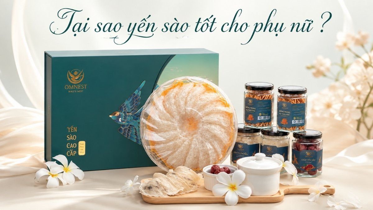 Yến sào có thực sự tốt cho phụ nữ ? Gợi ý quà tặng yến sào cho phái đẹp 1 Tại sao yến sào tốt cho phụ nữ ?