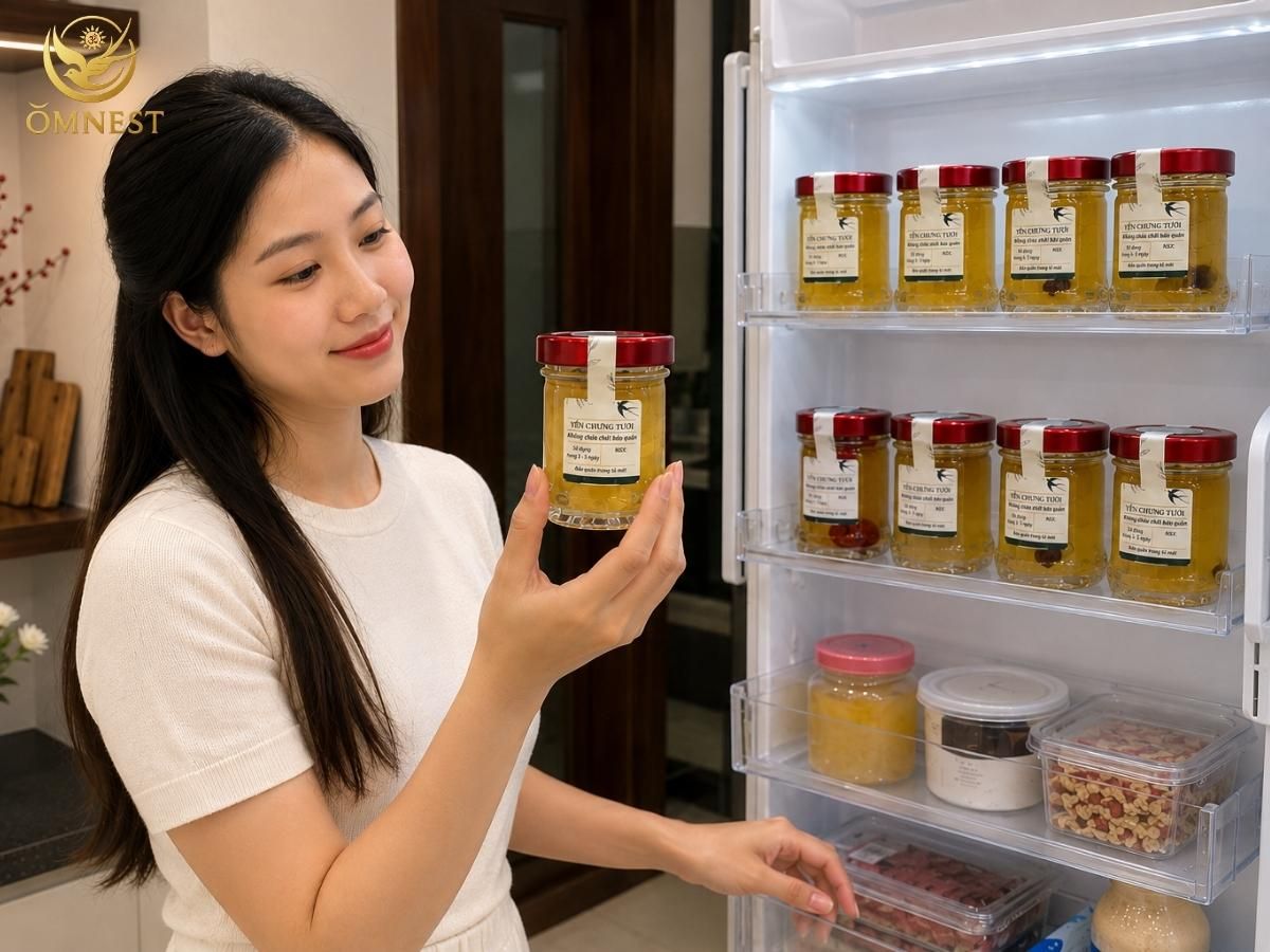 Yến chưng sẵn để được bao lâu