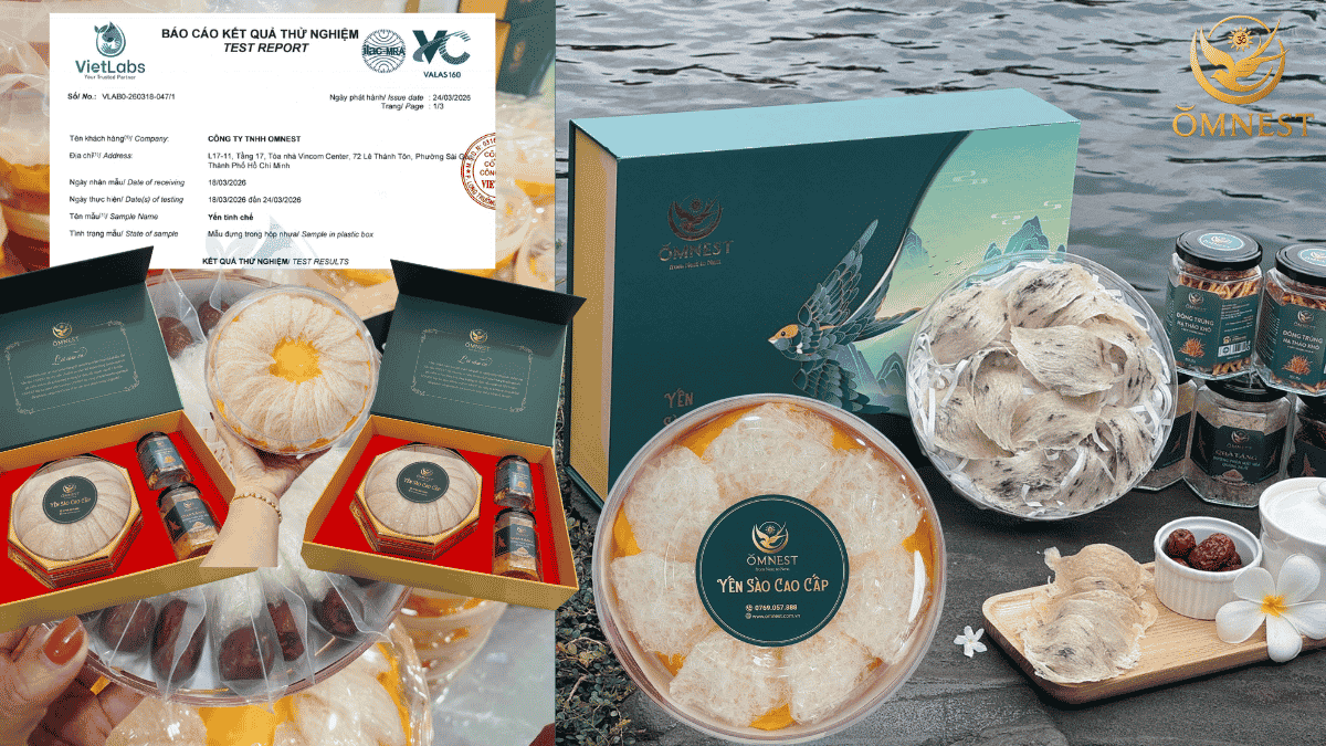 Địa chỉ mua yến sào cho người ăn chay uy tín