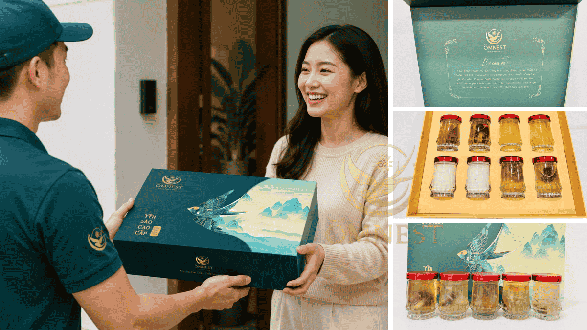 OMNEST Thương hiệu yến hũ chưng sẵn nổi tiếng, giá tốt nên mua 