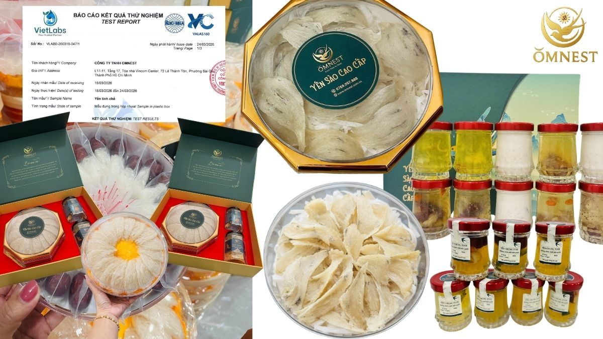 Chọn yến sào hộp quà tặng đẹp ở đâu