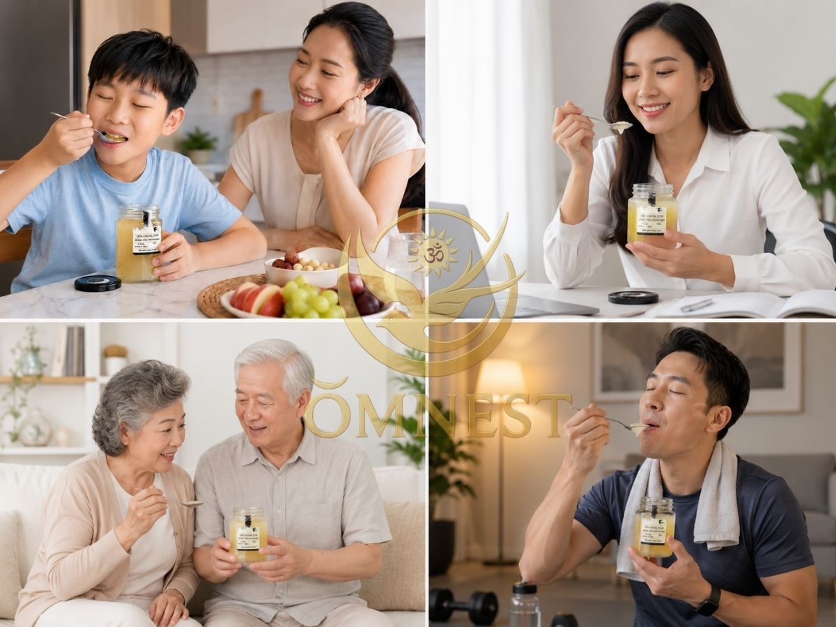 Tác dụng của yến chưng sẵn với sức khỏe