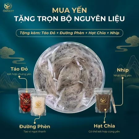 Yến thô già AB - yến Bình Phước 7 yen tho gia 1
